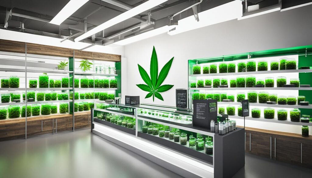 Cannabis Dispensary Hull Interior