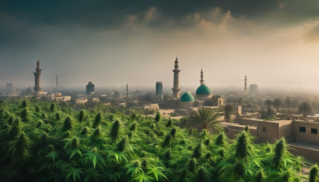 Cannabis policy in Baghdad