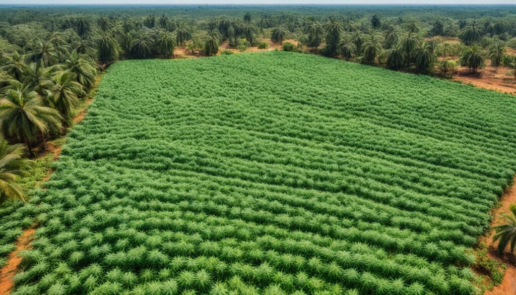 Cannabis production in Guinea-Bissau