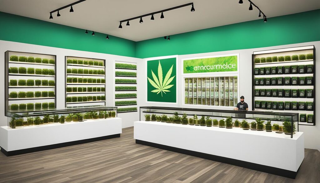 Manado cannabis dispensaries interior