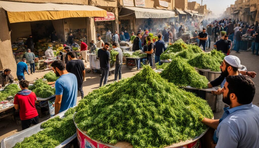 Navigating Basrah's Weed Market