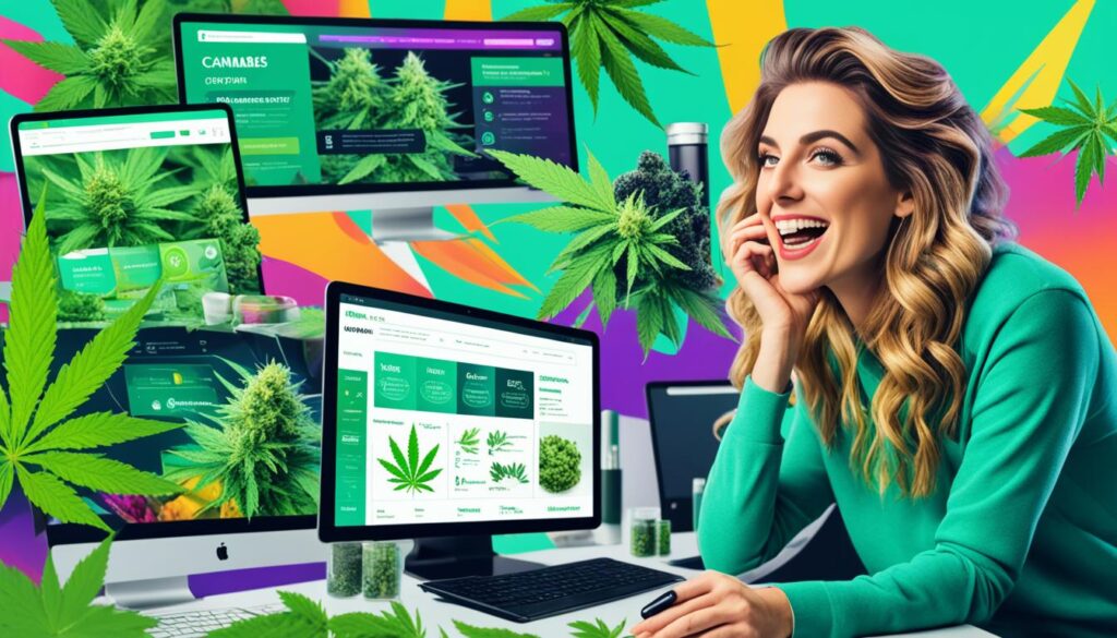 Online Cannabis Shopping Experience