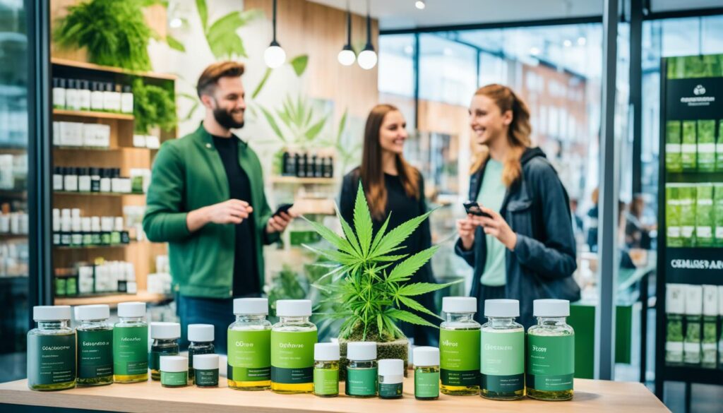 THC and CBD products in Bristol