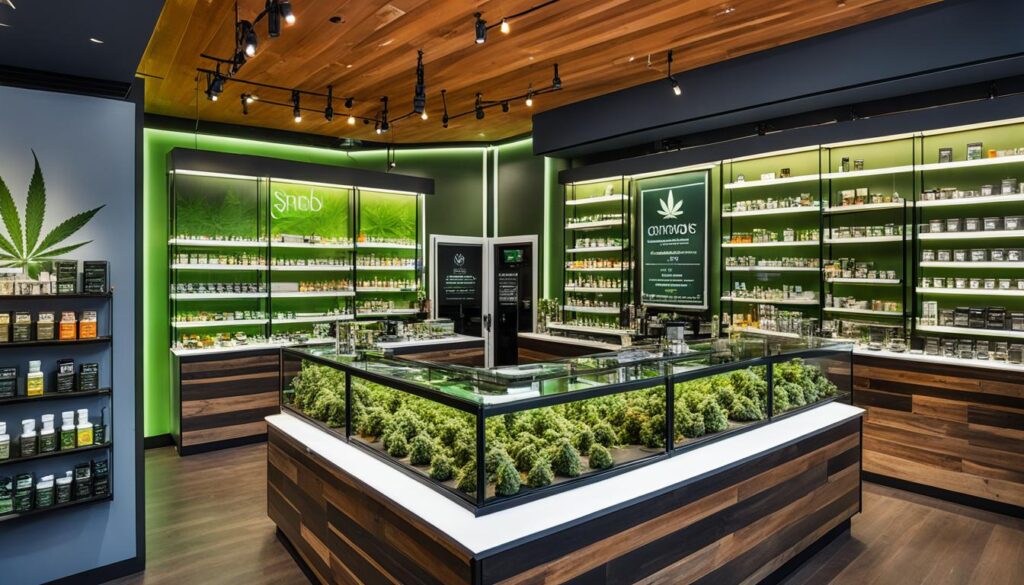 Tripoli cannabis shop interior