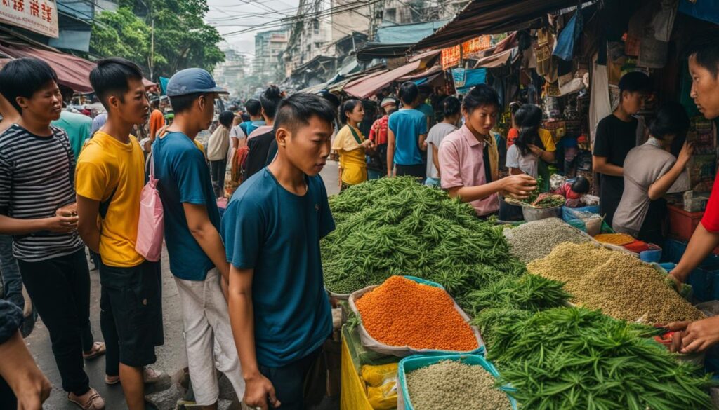 Vibrant marijuana culture in Ho Chi Minh City