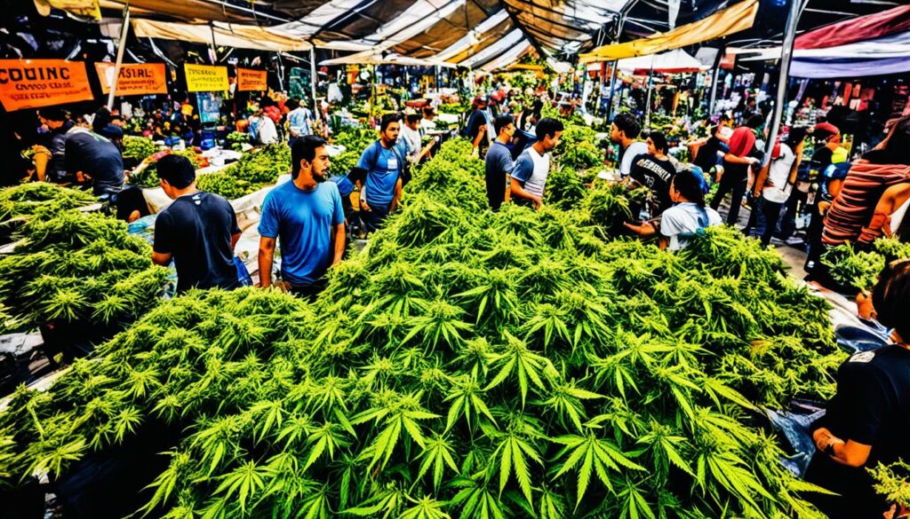 Weed Market Exploration in Tangerang