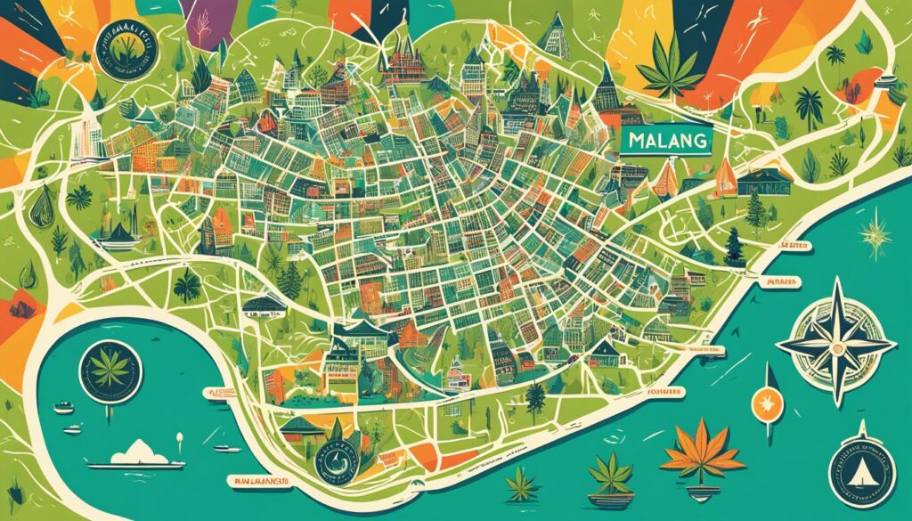 cannabis hotspots Malang