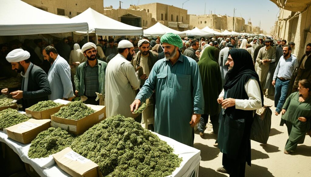 find weed in Iraq