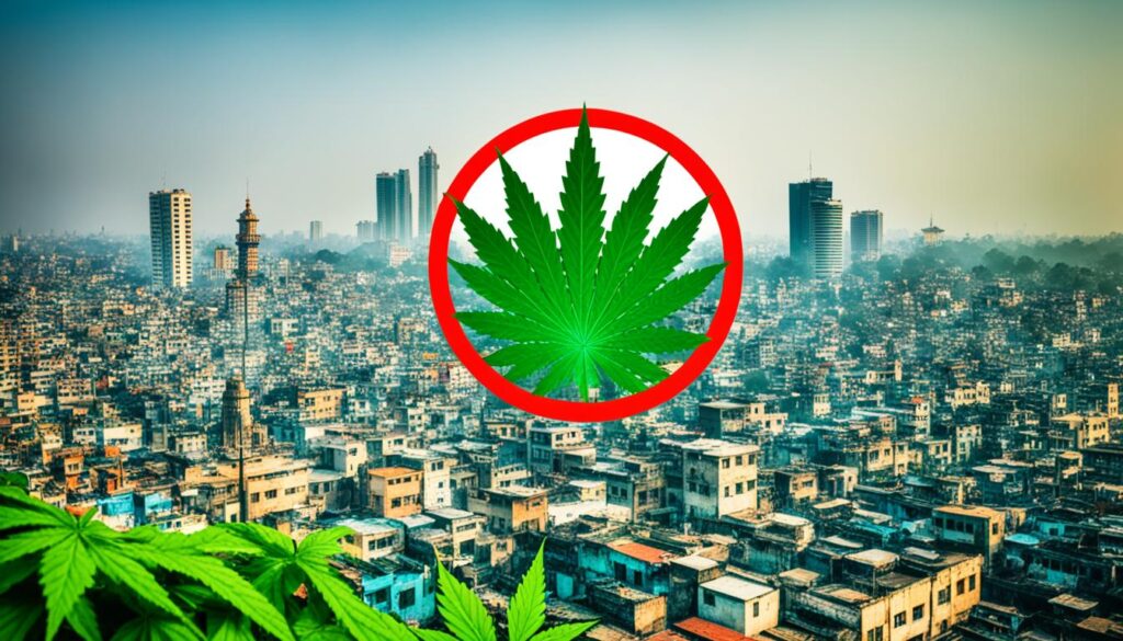 weed in dhaka, Bangladesh