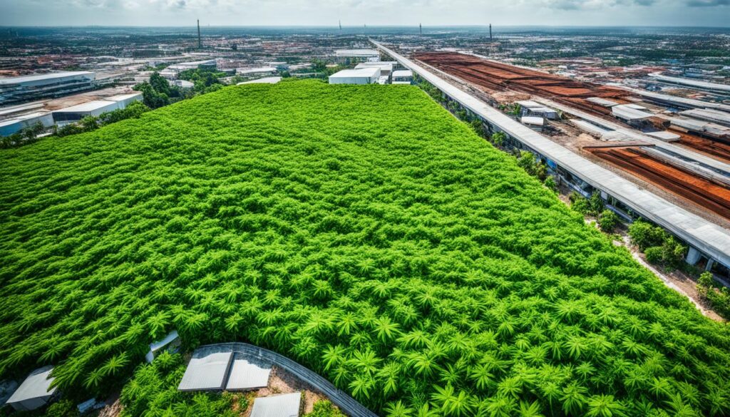 weed in makassar, indonesia