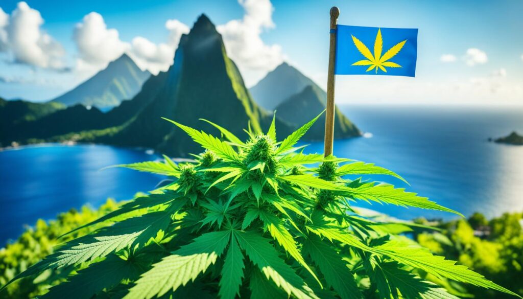 weed in saint lucia
